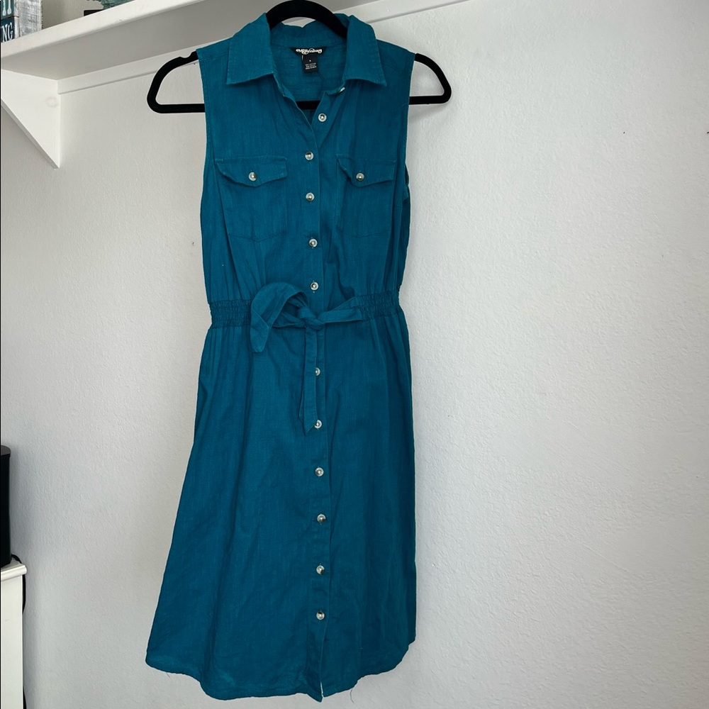 Teal Dress